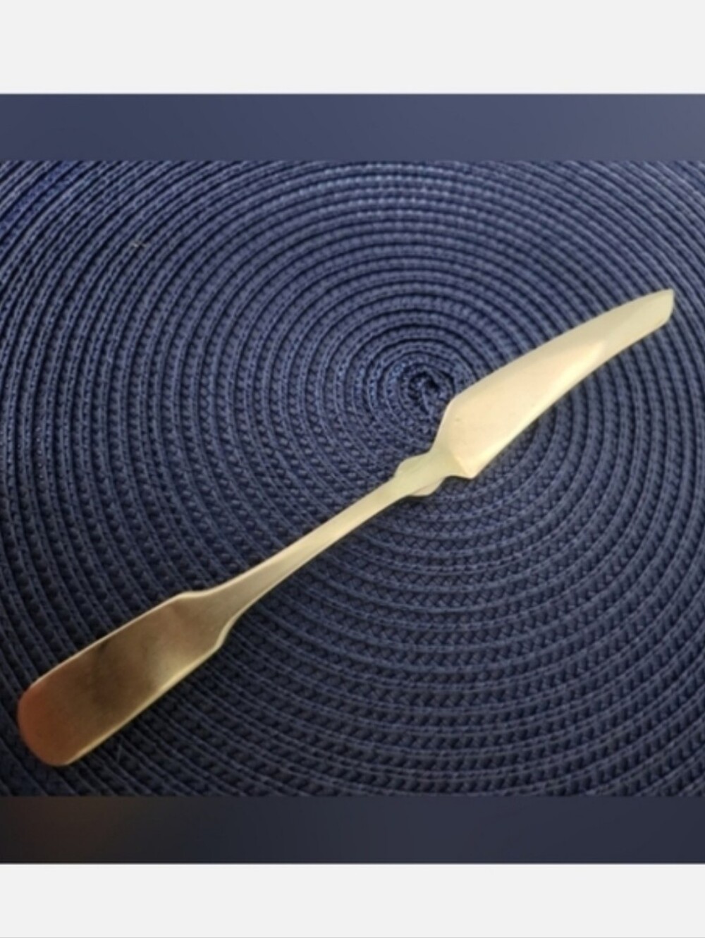 Lifetime Stainless Traditional Fiddleback Master Butter Knife